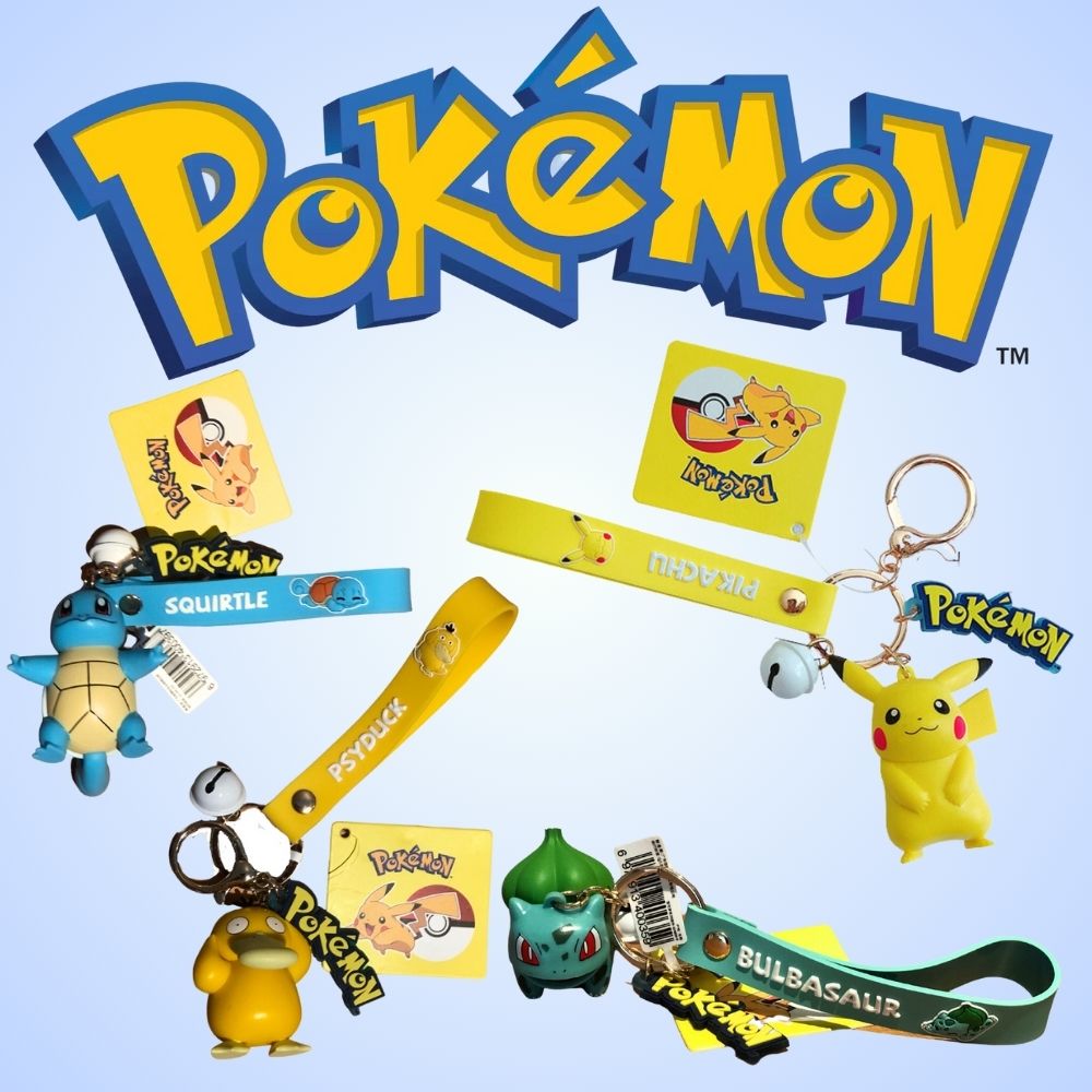 Pokemon Action Figure Nøkkelring