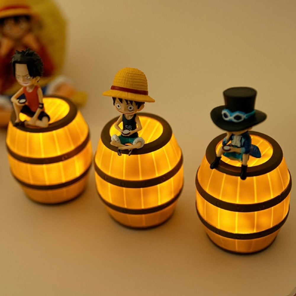 ONE PIECE Figur Nattlampe - Luffy